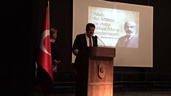 12 Mart İstiklal Marşının Kabulü ve Mehmet Akif ERSOY´u Anma Töreni.