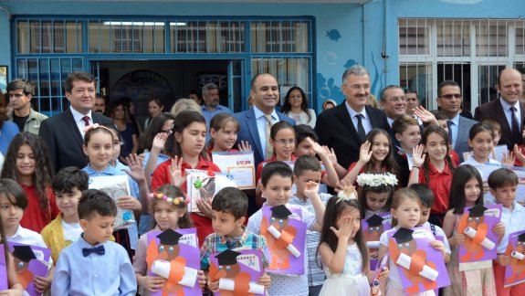  20162017 Eğitim-öğretim yılı yılsonu karne töreni Konak Mehmet Akif Ersoy İlkokulunda yapıldı.