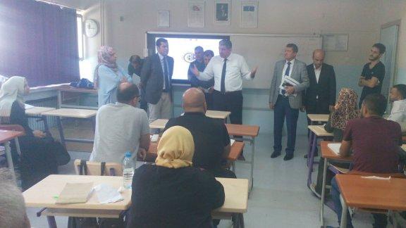 Öğretmen Yetiştirme ve Geliştirme Genel Müdürlüğünden Daire Başkanı Sayın Mahmut AĞIRMAN´ın Ziyareti