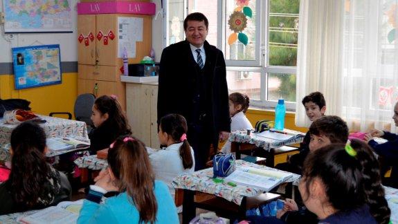 Konak Murat Reis İlkokulunu İlçe Milli Eğitim Müdürümüz Serdal ŞİMŞEK ziyaret etti.