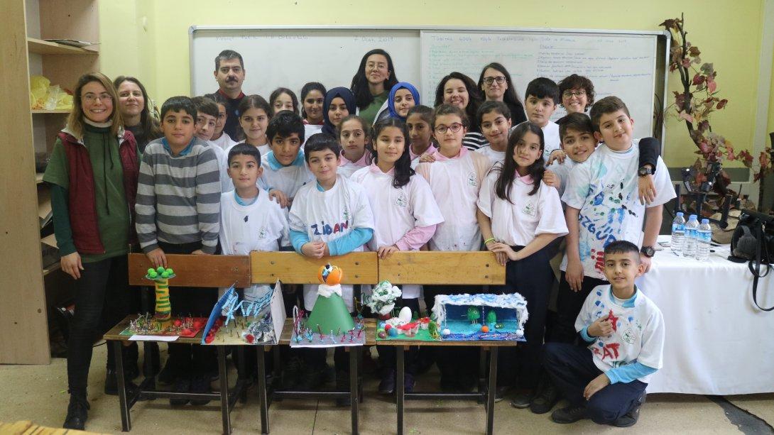   Konak Fatih Mehmet İmam Hatip Ortaokulu nda TÜBİTAK 4004 Küçük Tasarımcılar için Doğa ve Mimarlık-2  projesi etkinlikleri gerçekleştirildi.