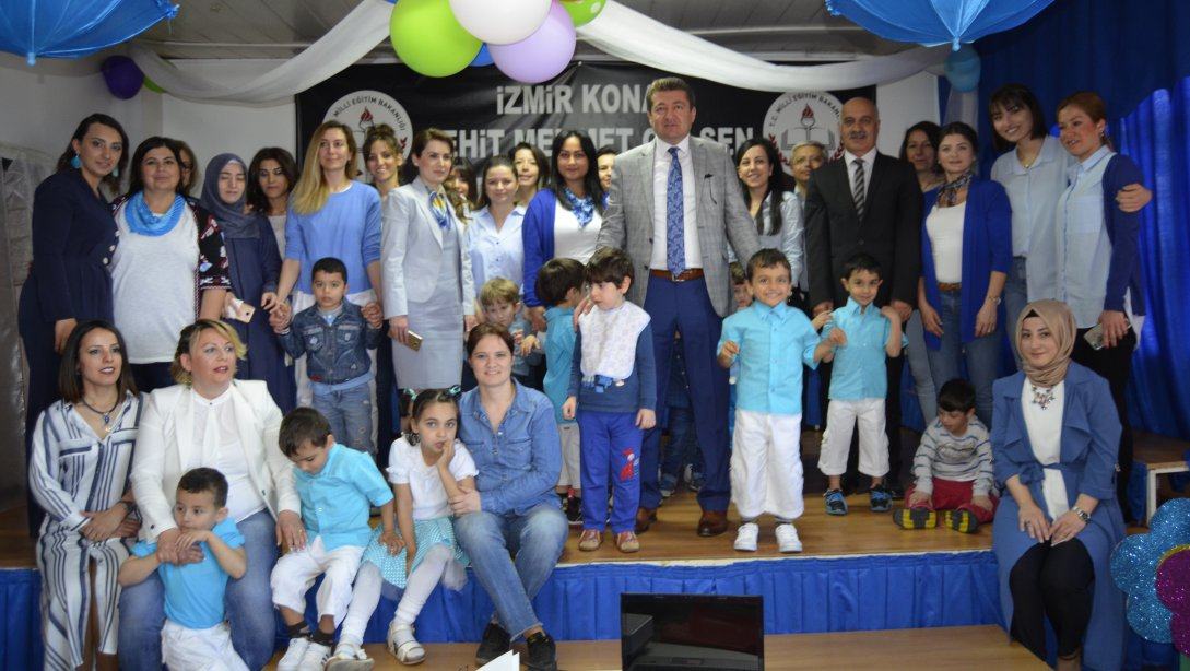 2 Nisan Dünya Otizm Farkındalık Günü Şehit Mehmet Gülşen Özel Eğitim Anaokulunda düzenlenen etkinliklerle kutlandı.