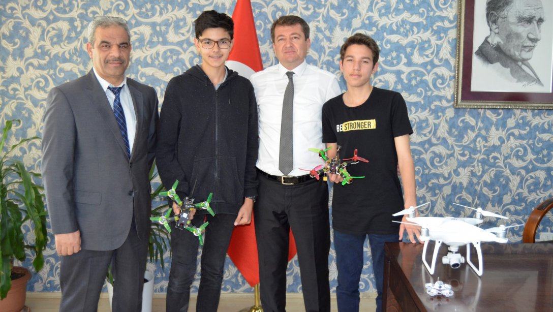 Karataş Anadolu Lisesi nden Robokan Robot Yarışması Drone kategorisinde Türkiye İkinciliği
